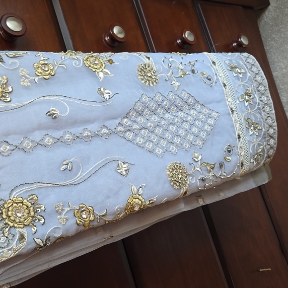 FINAL PRICE Pakistani formal 3 piece organza suit - Picture 15 of 15